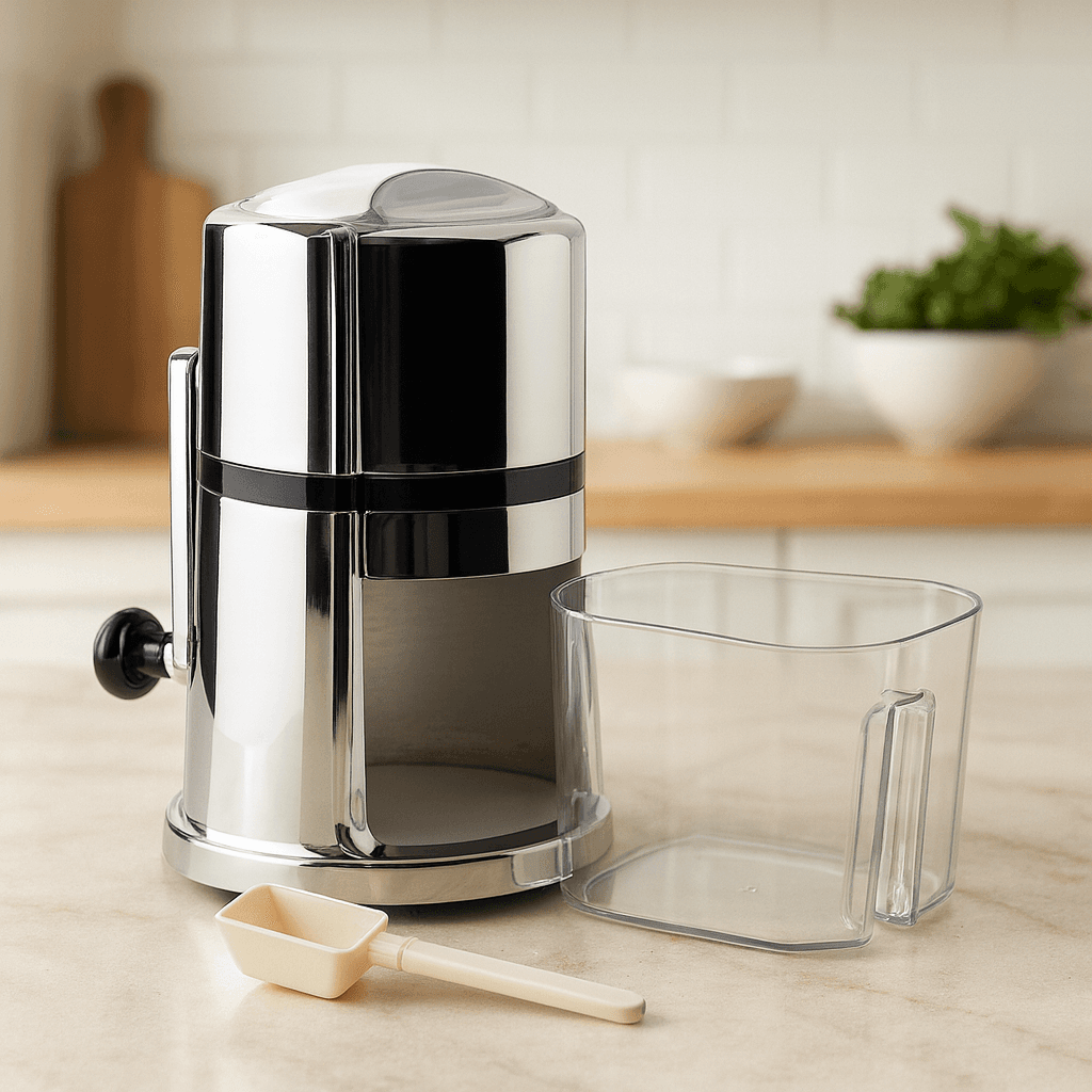 Vovikon EVM Yuvarlak Yarı Otomatik Buz Kırıcı Buz Kırma Makinesi Vovikon EVM Yuvarlak Yarı Otomatik Buz Kırıcı Buz Kırma Makinesi - Görsel 1