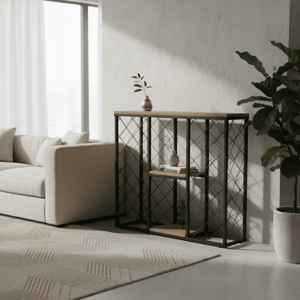 Vovikon Metal Şaraplık Büyük Boy Şarap Viski Standı Vovikon Metal Şaraplık Büyük Boy Şarap Viski Standı - Görsel 4