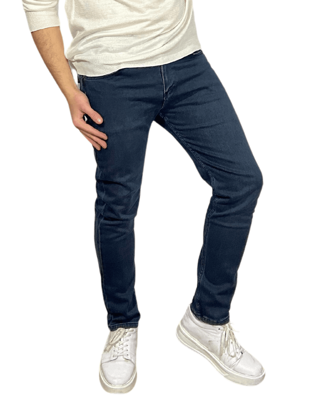 D'Vision Mavi Armürlü Örme Slim Fit Erkek Jean S-2220 D'Vision Mavi Armürlü Örme Slim Fit Erkek Jean S-2220 - Görsel 1