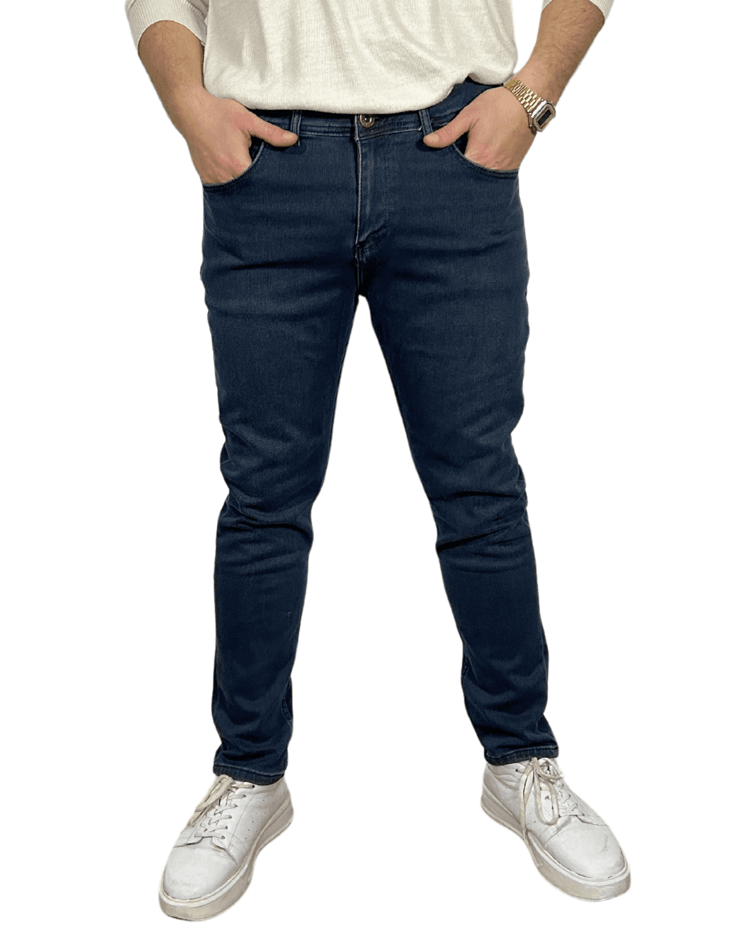 D'Vision Mavi Armürlü Örme Slim Fit Erkek Jean S-2220 D'Vision Mavi Armürlü Örme Slim Fit Erkek Jean S-2220 - Görsel 2
