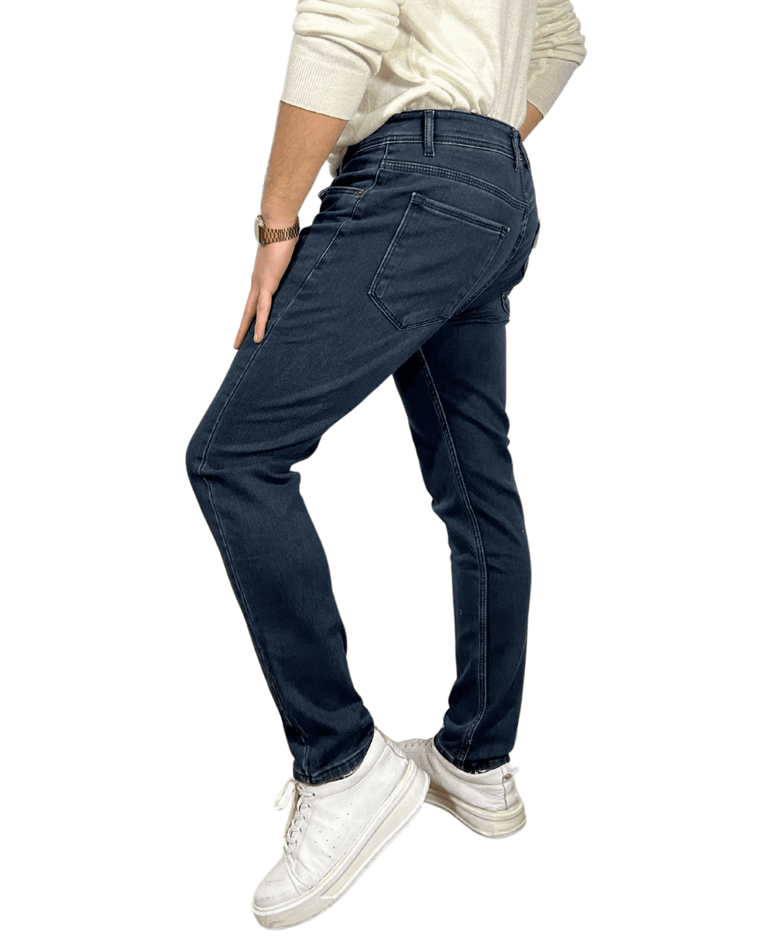 D'Vision Mavi Armürlü Örme Slim Fit Erkek Jean S-2220 D'Vision Mavi Armürlü Örme Slim Fit Erkek Jean S-2220 - Görsel 3