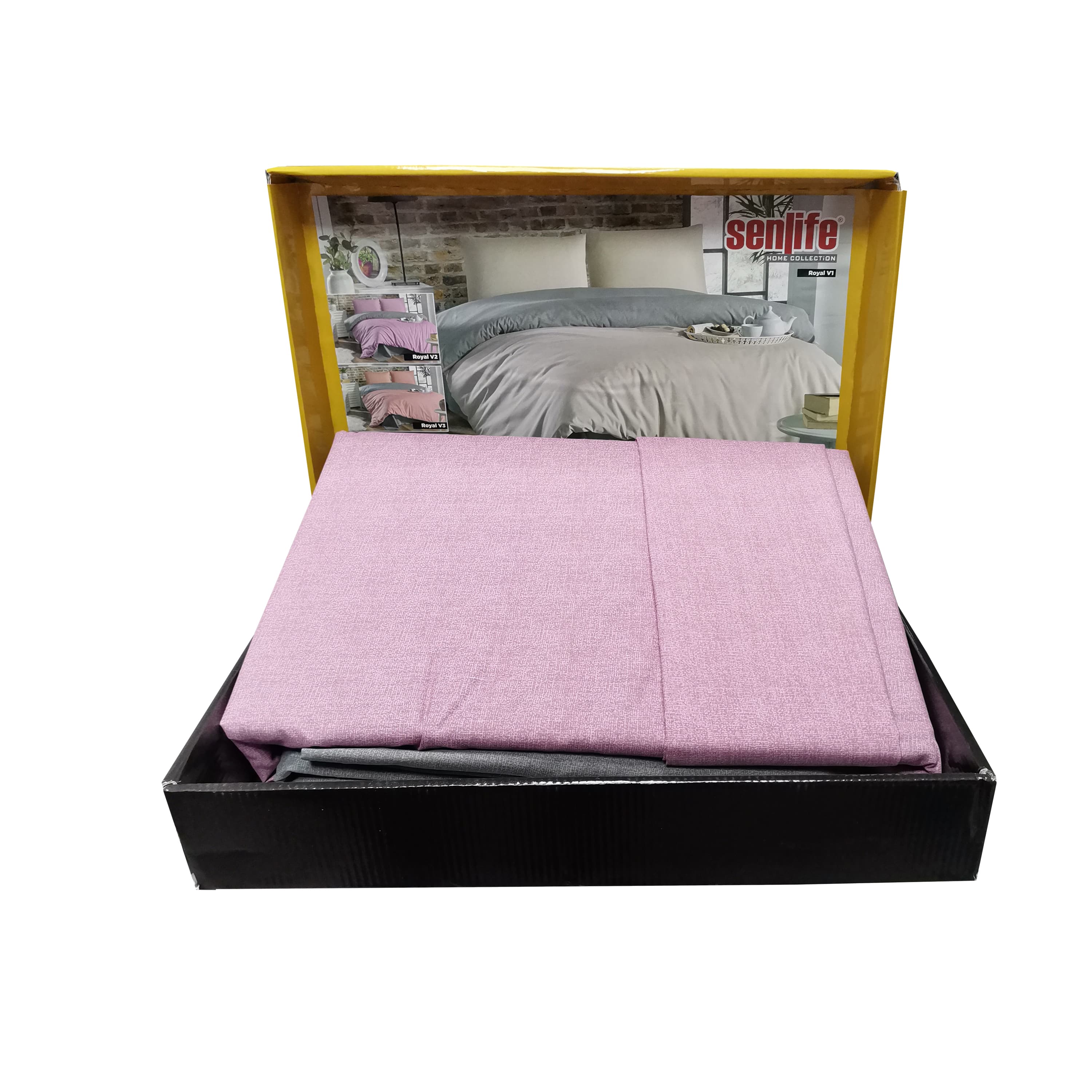 Senlife Çift Kişilik Nevresim Takımı Royal V1 Senlife Çift Kişilik Nevresim Takımı Royal V1 - Görsel 1