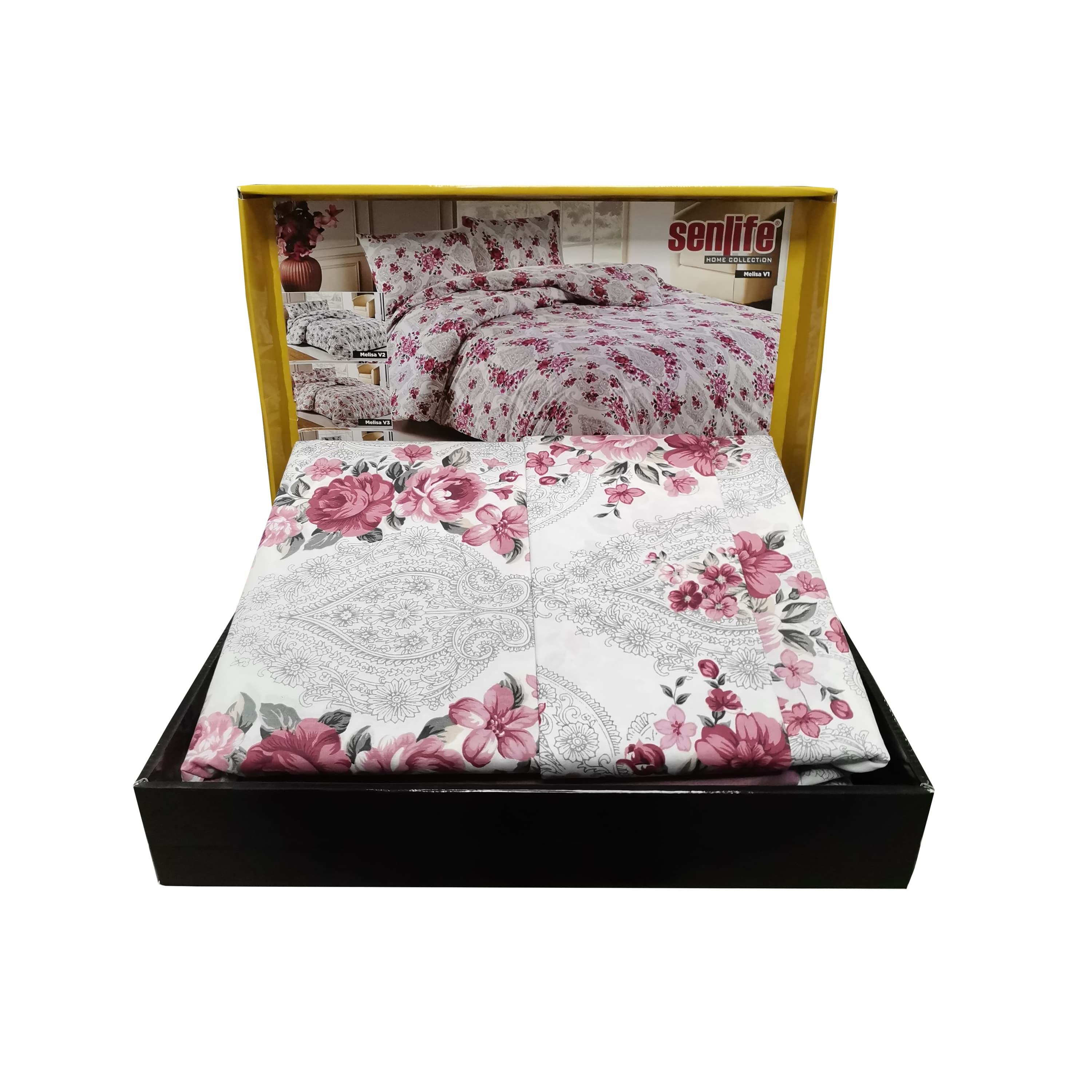 Senlife Tek Kişilik Nevresim Takımı Mellisa V1 Senlife Tek Kişilik Nevresim Takımı Mellisa V1 - Görsel 1