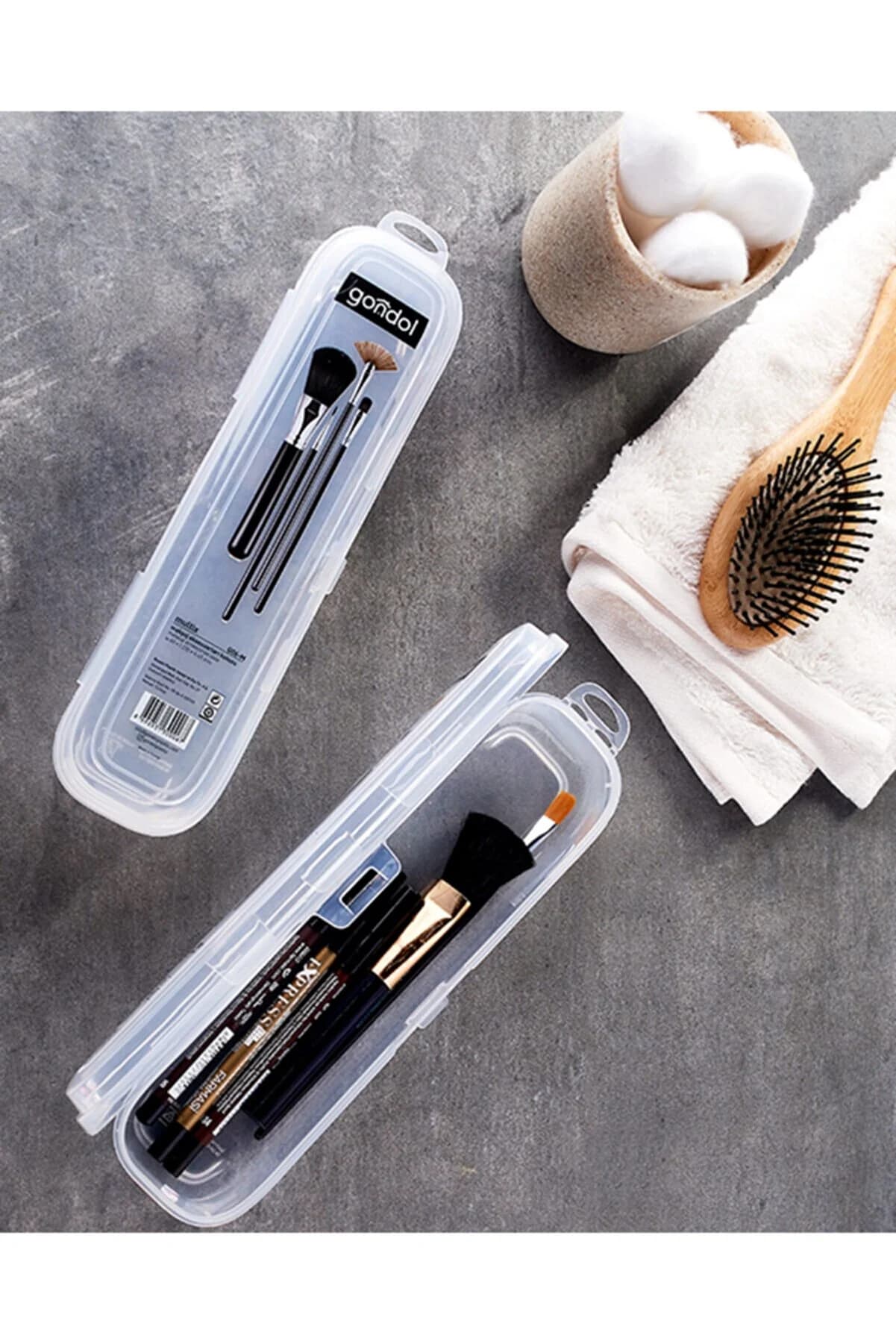 Gondol Makyaj Aksesuarları Kutusu Düzenleyici Gondol Makyaj Aksesuarları Kutusu Düzenleyici - Görsel 2