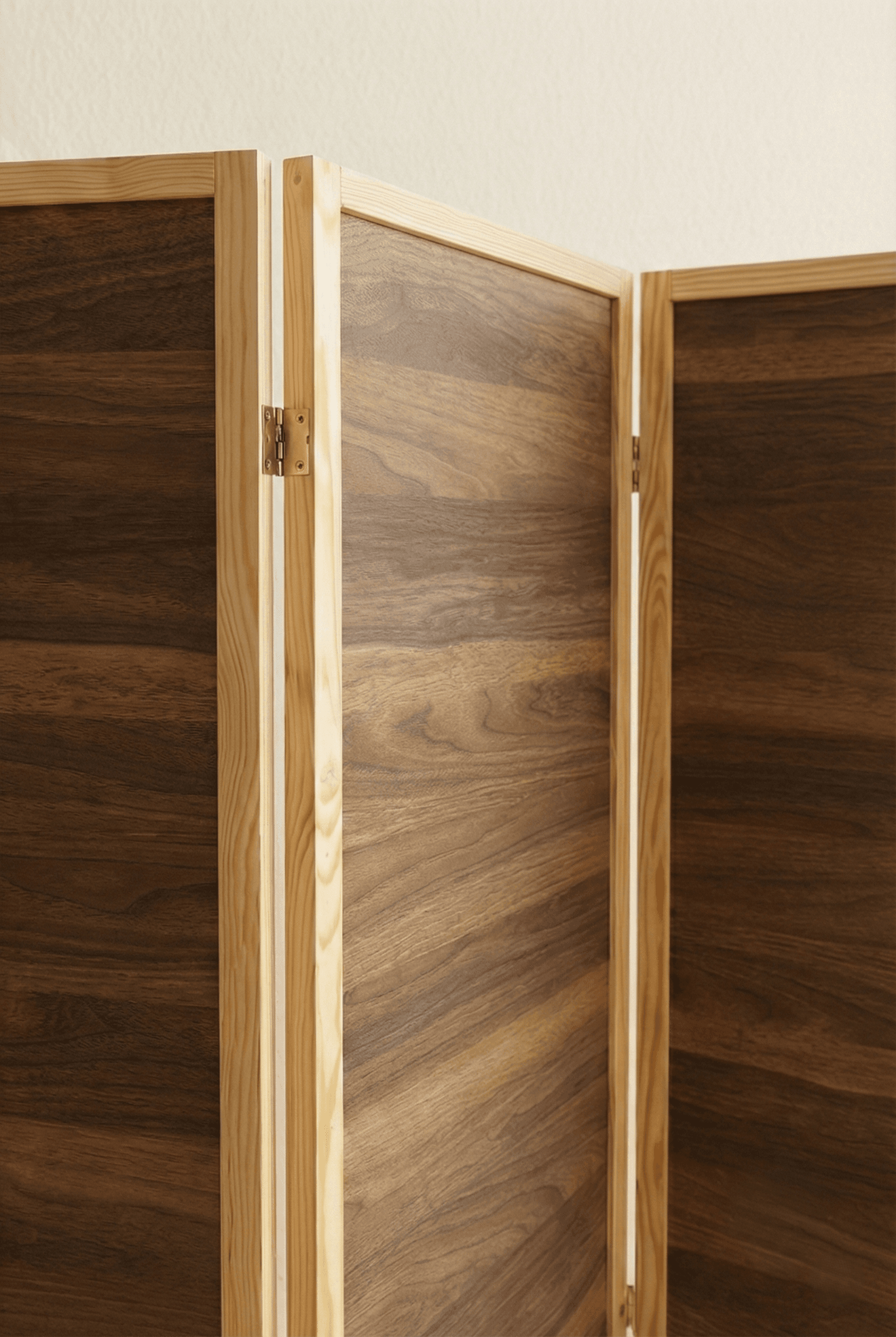 Ahşap 4 Kanat MDF Katlanır Oda Ayırıcı Paravan Seperatör Ahşap 4 Kanat MDF Katlanır Oda Ayırıcı Paravan Seperatör - Görsel 3