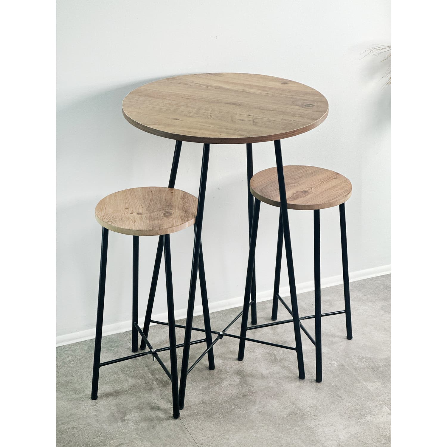 Bar Mutfak Masa Sandalye Seti 2 Kişilik 5500 Bar Mutfak Masa Sandalye Seti 2 Kişilik 5500 - Görsel 3