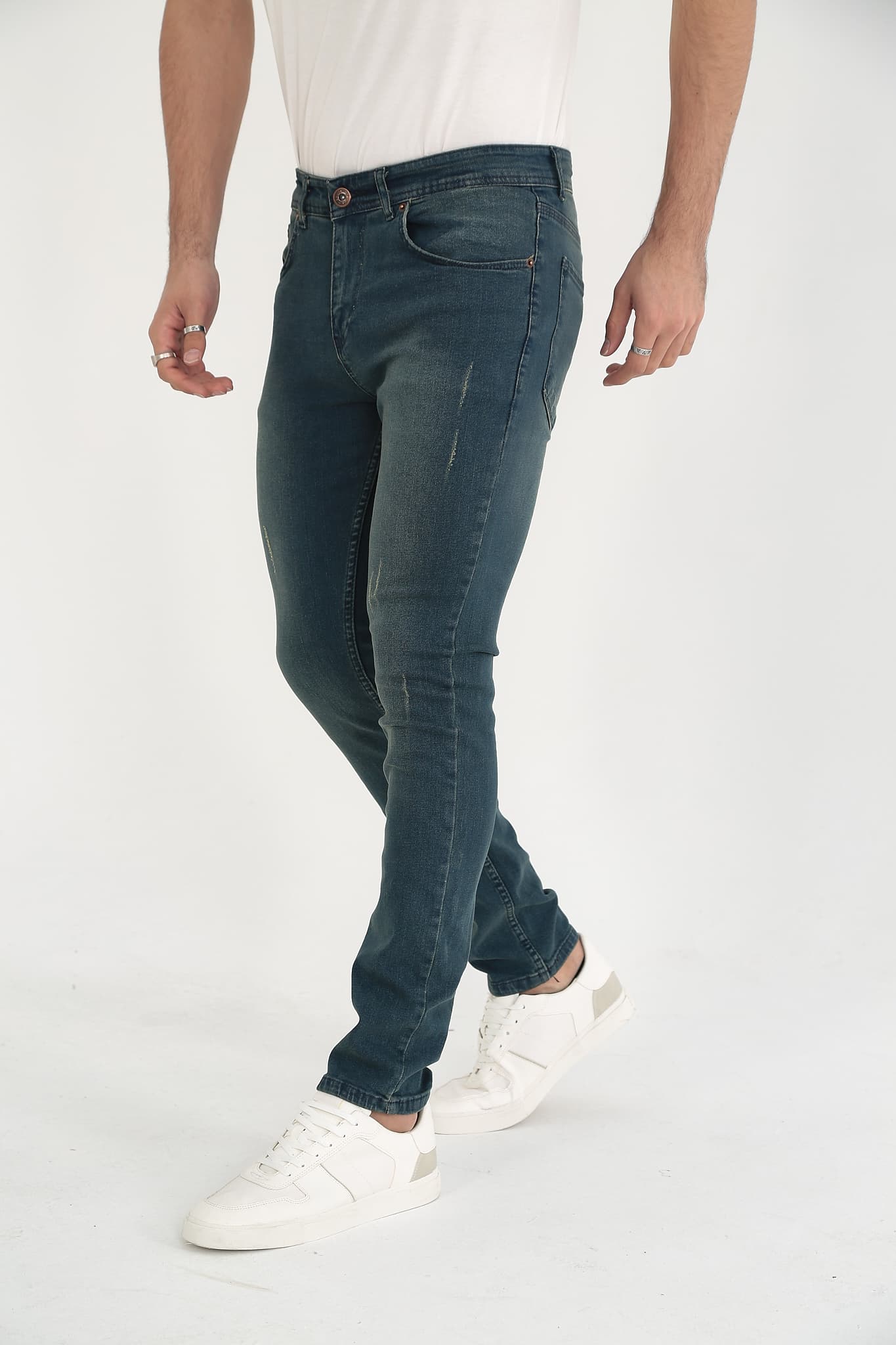 D'Vision Erkek Kot Pantolon M-5220-267-4 Slim Fit D'Vision Erkek Kot Pantolon M-5220-267-4 Slim Fit - Görsel 4