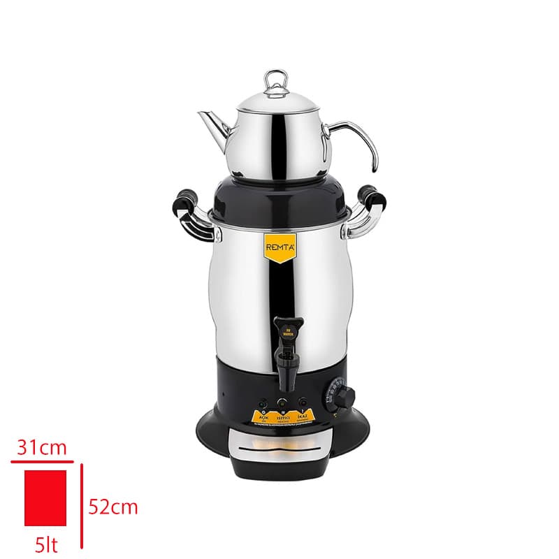 REMTA CAY MAKINESI TEK DEMLIKLI MIDI 5 LT R29 REMTA CAY MAKINESI TEK DEMLIKLI MIDI 5 LT R29 - Görsel 1
