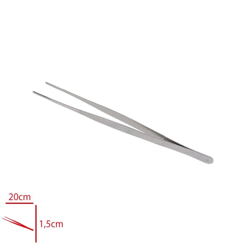 Biradlı Düz Şef Dekor Cımbızı 20 cm Biradlı Düz Şef Dekor Cımbızı 20 cm - Görsel 1