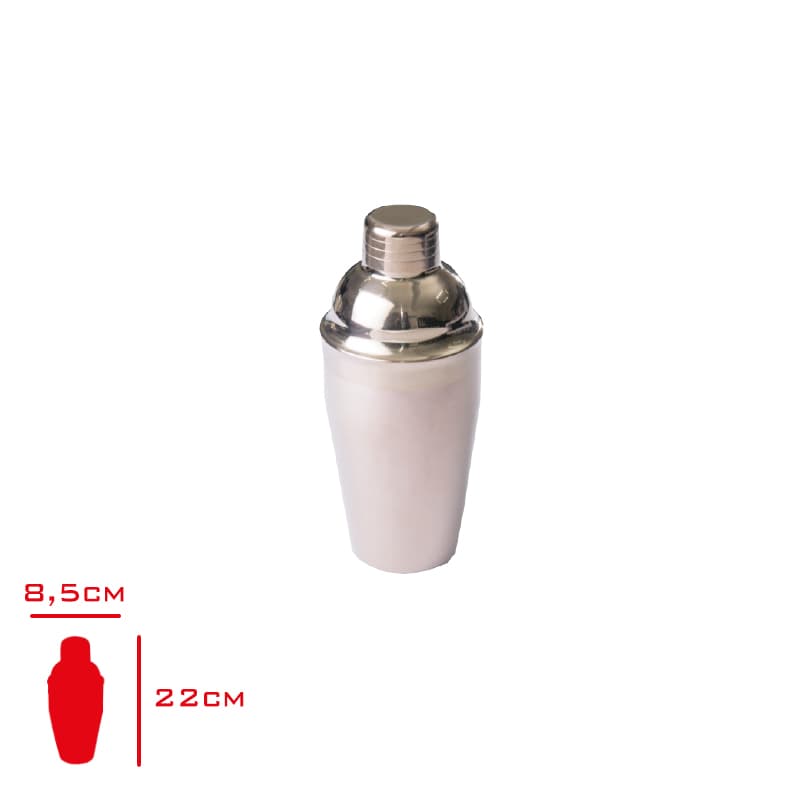Evmoni Kokteyl Shaker Rose 500 ml Evmoni Kokteyl Shaker Rose 500 ml - Görsel 1