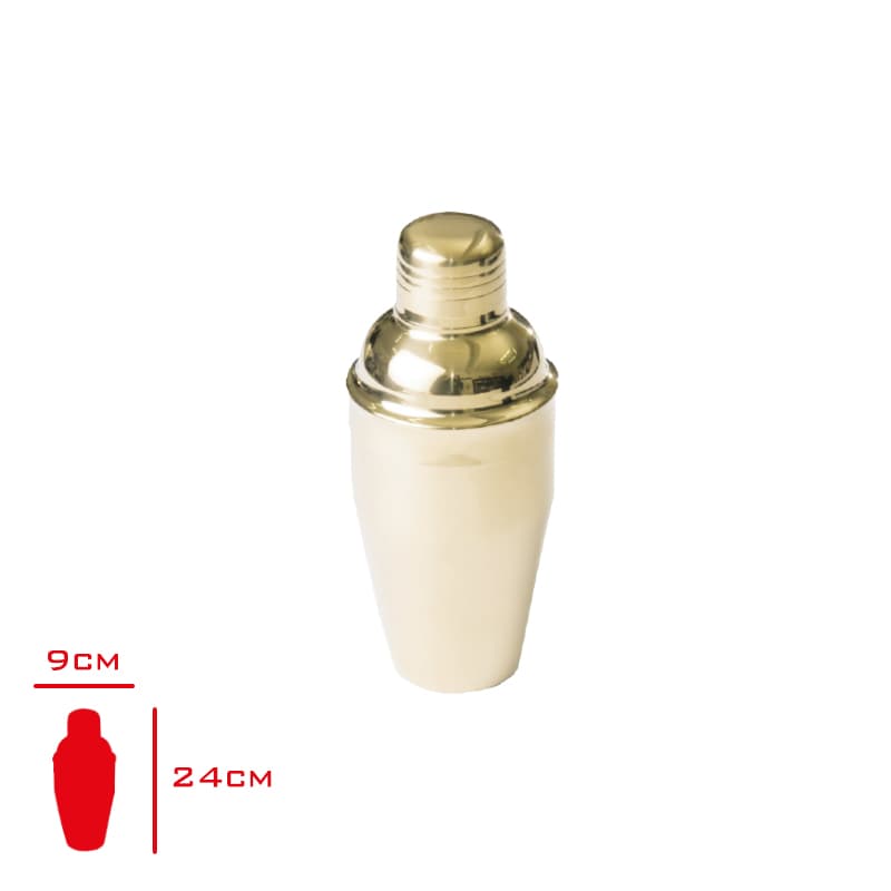 Evmoni Gold Kokteyl Shaker 720 ml Evmoni Gold Kokteyl Shaker 720 ml - Görsel 1