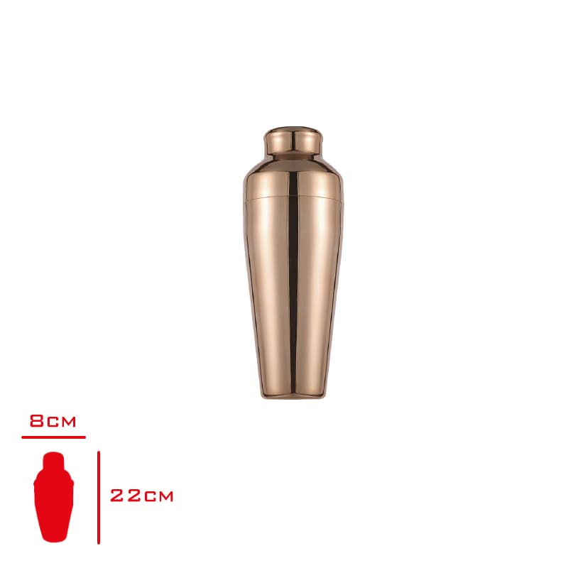 Evmoni Rose Fransız Model Shaker 600 ml Evmoni Rose Fransız Model Shaker 600 ml - Görsel 1