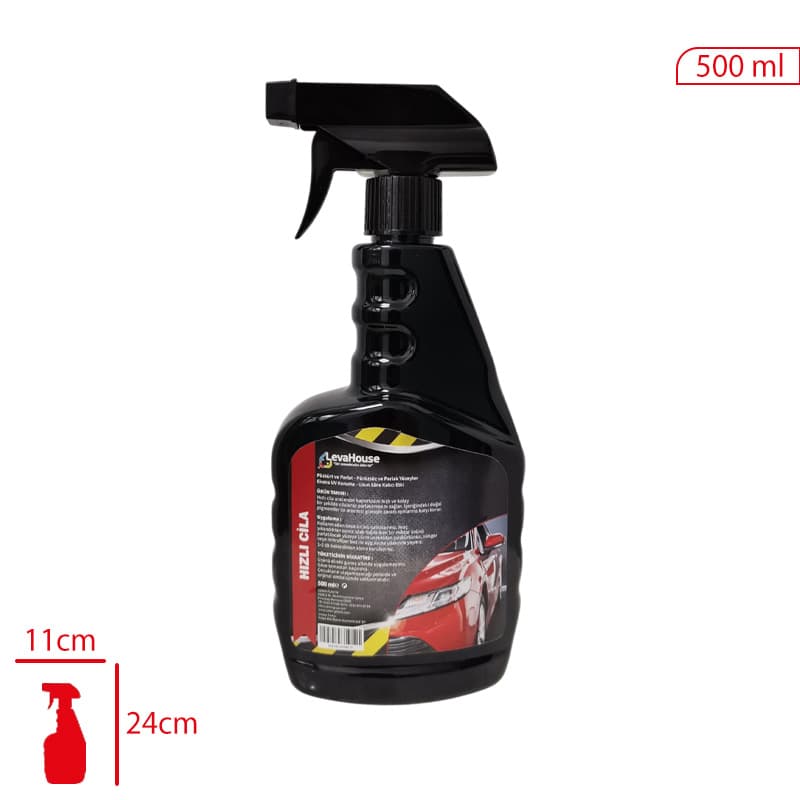 Leva House Oto Hızlı Cila 500 ml Leva House Oto Hızlı Cila 500 ml - Görsel 1