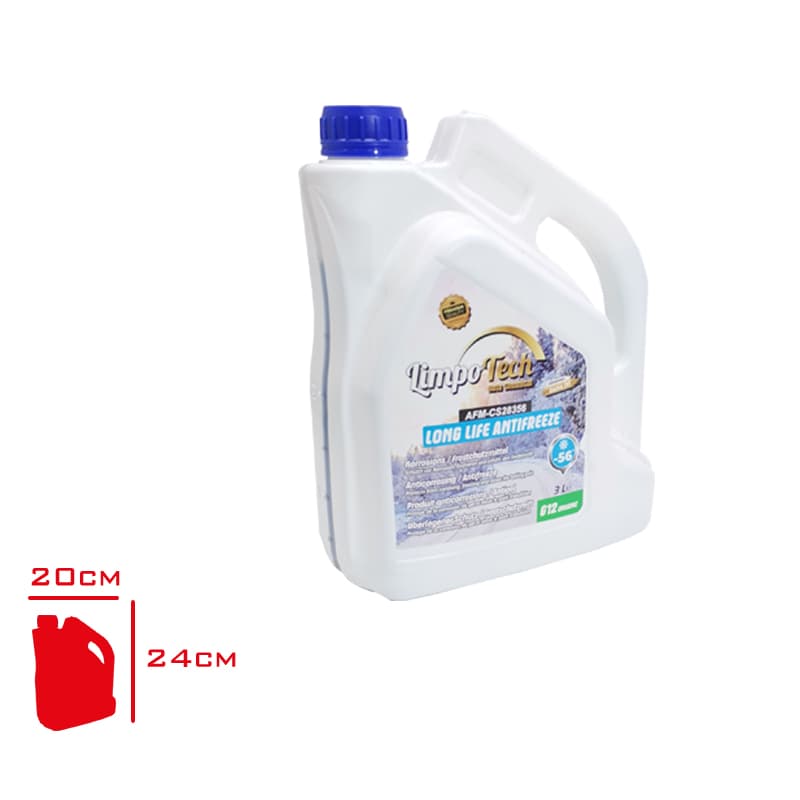 Kırmızı/Mavi Antifriz -56 Derece 3 Lt Kırmızı/Mavi Antifriz -56 Derece 3 Lt - Görsel 1