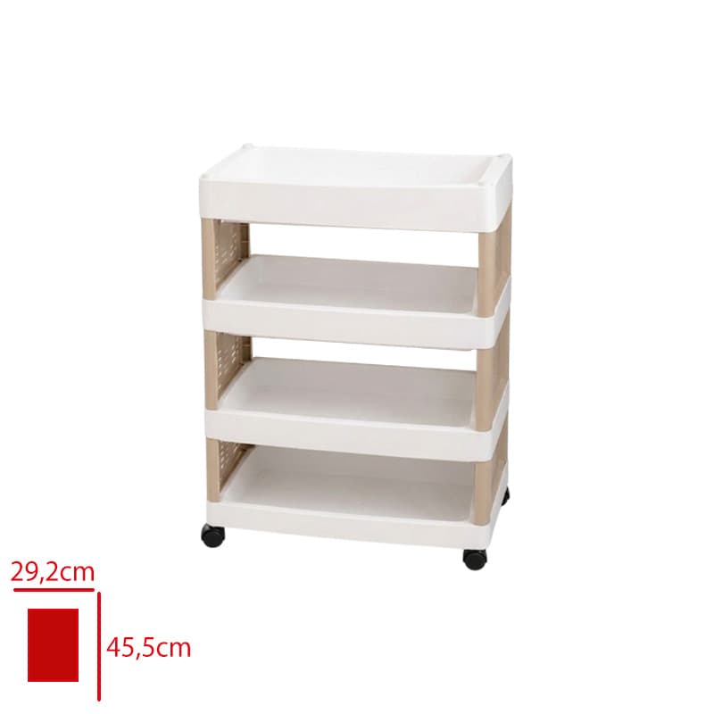 Maxel Slim Tekerlekli 4 Katlı Organizer Maxel Slim Tekerlekli 4 Katlı Organizer - Görsel 1