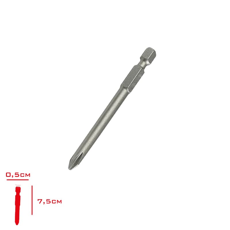 BITS UC YILDIZ PZ 2*75 MM SHT-105 BITS UC YILDIZ PZ 2*75 MM SHT-105 - Görsel 1