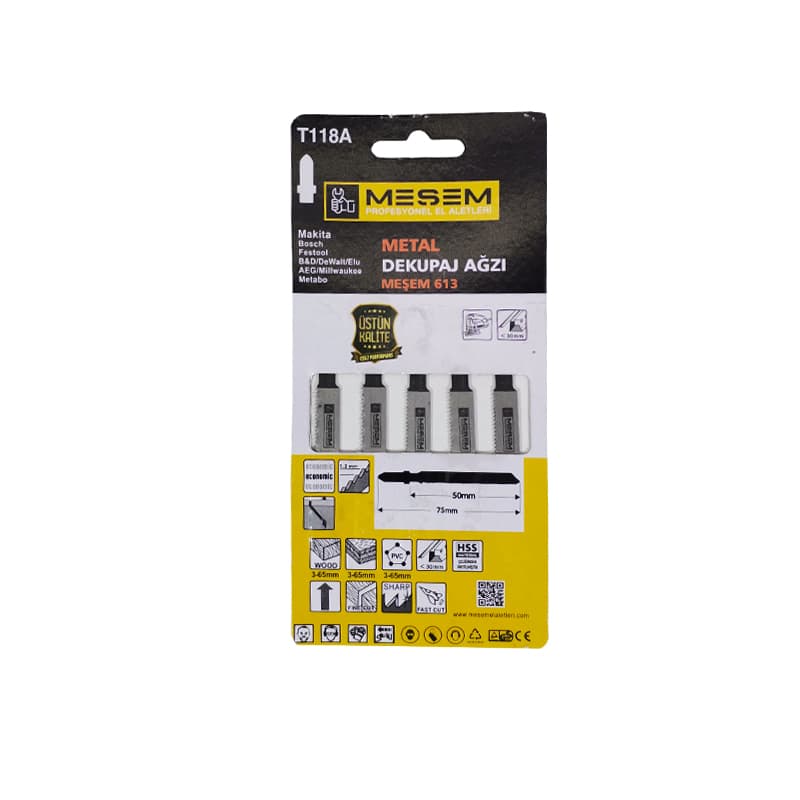 MESEM DEKUPAJ AGZI METAL 5 LI T118A MESEM DEKUPAJ AGZI METAL 5 LI T118A - Görsel 1