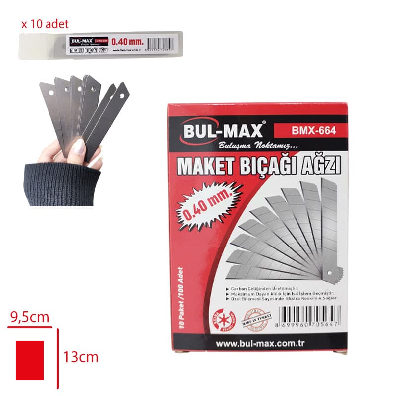 MAKET BICAGI YEDEK 10 LU BMX-664 MAKET BICAGI YEDEK 10 LU BMX-664 - Görsel 1