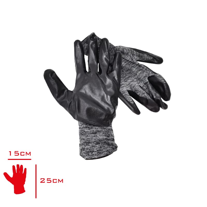 MAFEL ISCI ELDIVENI NITRIL GRI MF-040 MAFEL ISCI ELDIVENI NITRIL GRI MF-040 - Görsel 1