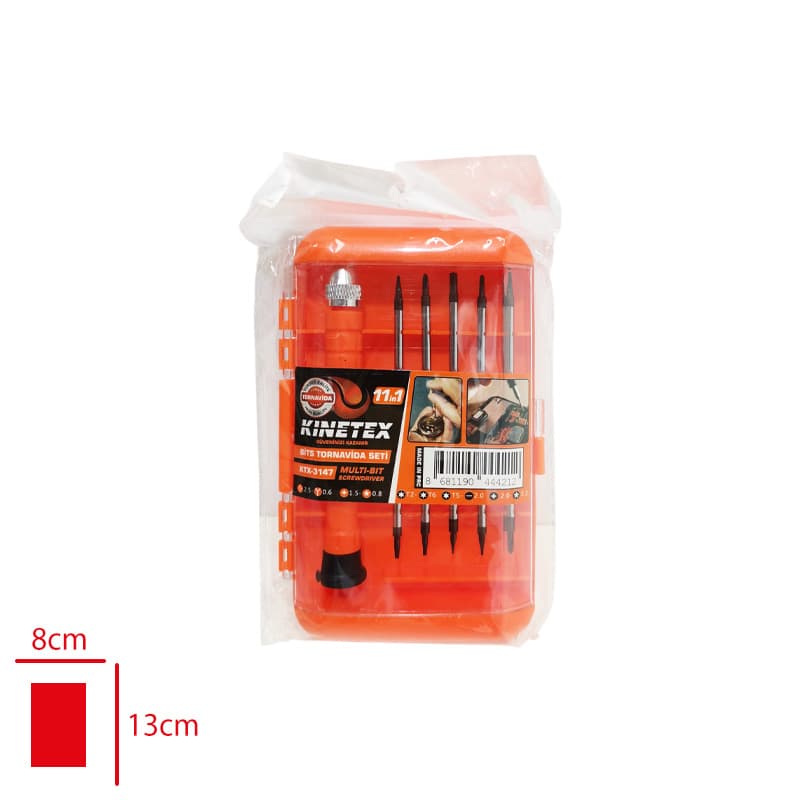 KNITEX TORNAVİDA SETİ BITS 1 IN 1 KTX-3147 KNITEX TORNAVİDA SETİ BITS 1 IN 1 KTX-3147 - Görsel 1