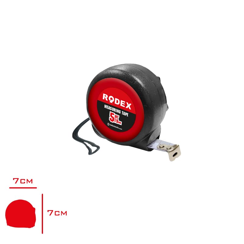 RODEX SERIT METRE MIKNATISLI 5*19 MM RHT0901191519/MTPD019 RODEX SERIT METRE MIKNATISLI 5*19 MM RHT0901191519/MTPD019 - Görsel 1