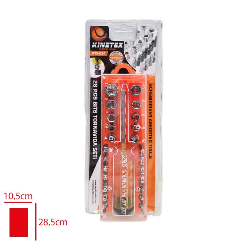 KNITEX BITS SETI 28 PARCA KTX-034 KNITEX BITS SETI 28 PARCA KTX-034 - Görsel 1