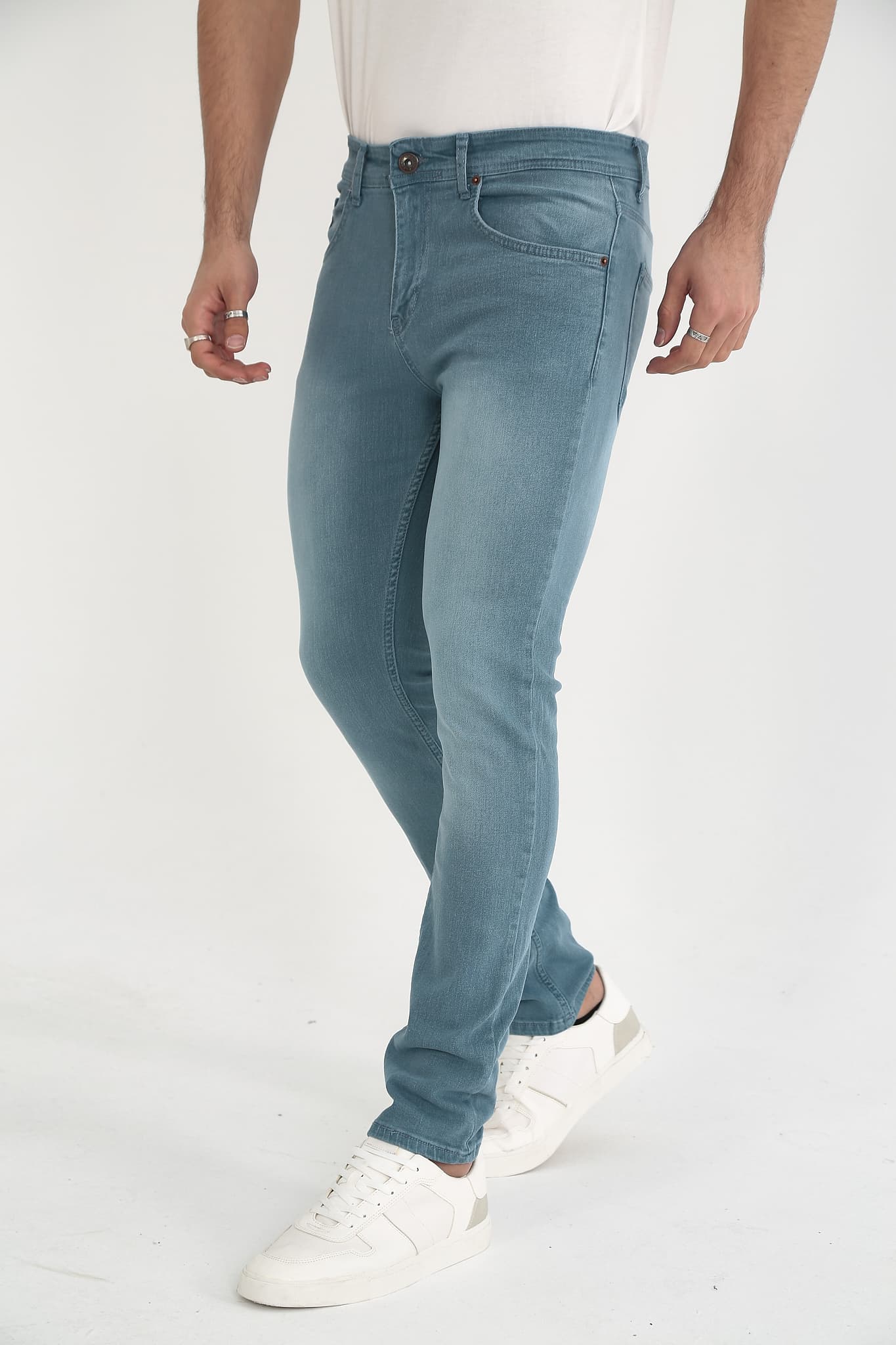 D'Vision Buz Mavi Slim Fit Erkek Jean M-5220-107 D'Vision Buz Mavi Slim Fit Erkek Jean M-5220-107 - Görsel 1