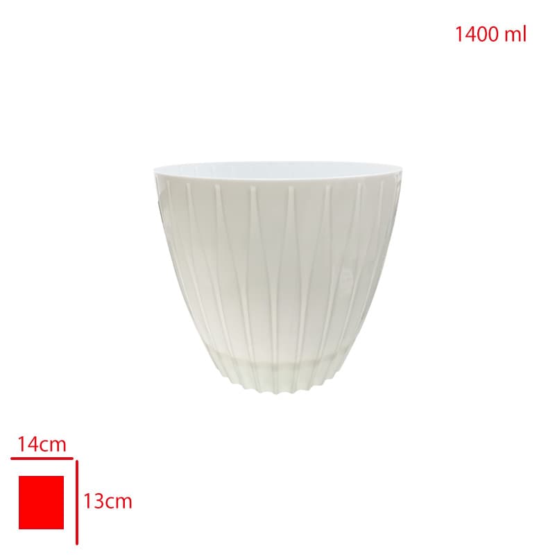 Titiz Verda Saksı 1400 ml Titiz Verda Saksı 1400 ml - Görsel 1