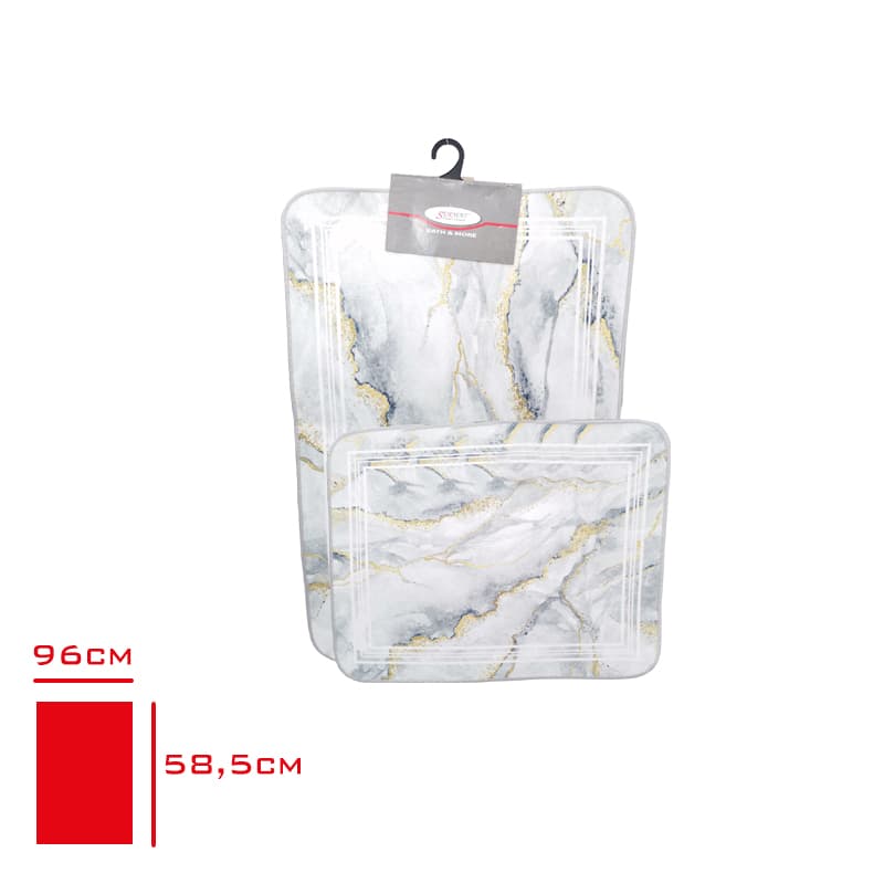 Sermat Efes Light 2'li Banyo Paspası Sermat Efes Light 2'li Banyo Paspası - Görsel 1