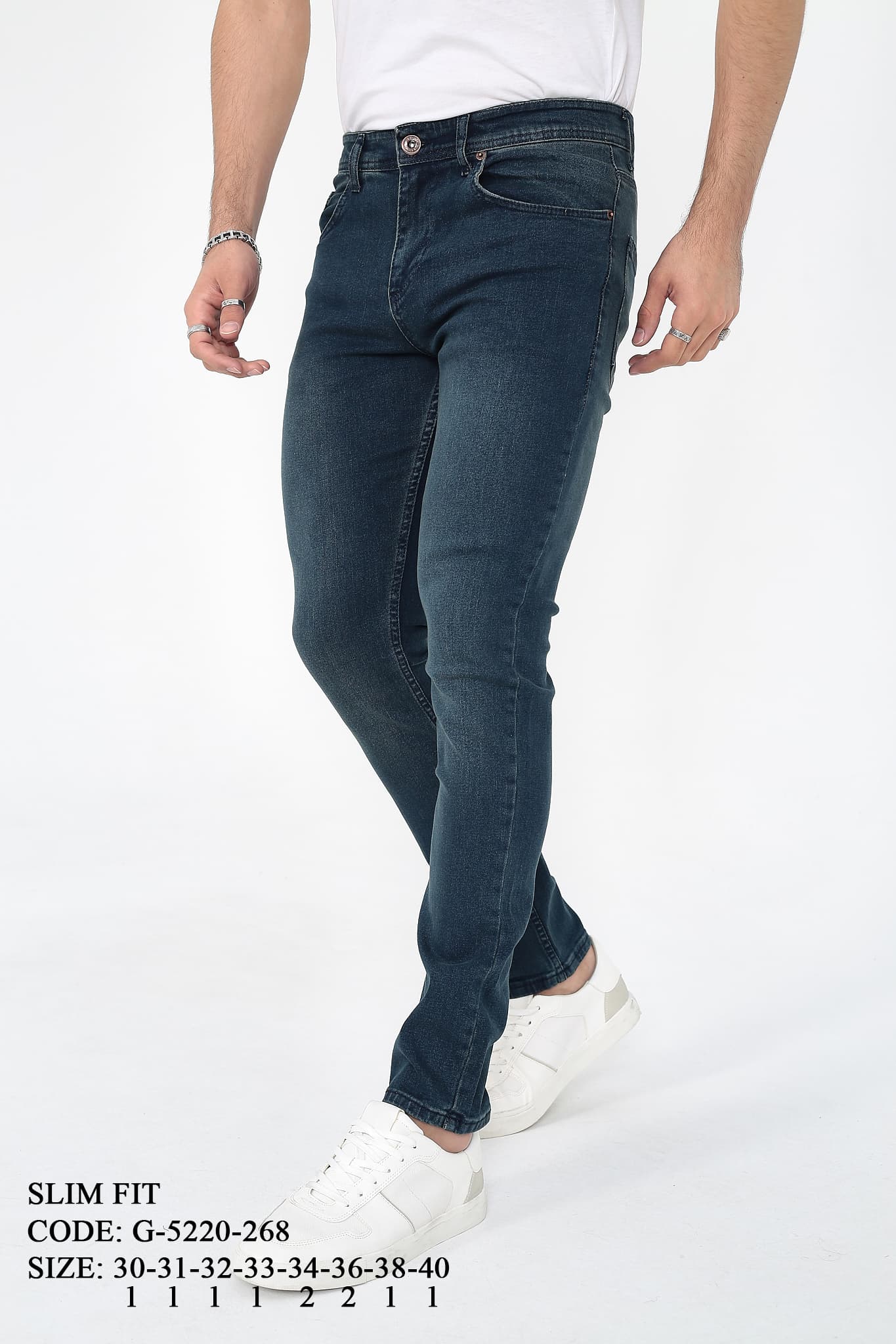 D'Vision Erkek Kot Pantolon G-5220-268 D'Vision Erkek Kot Pantolon G-5220-268 - Görsel 1