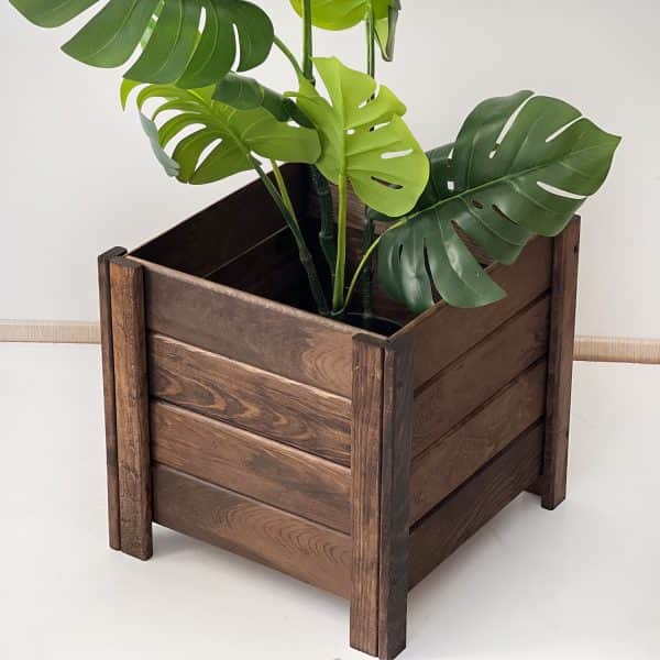 Ahşap Saksı Bahçe Dış Mekan Saksılık 2118