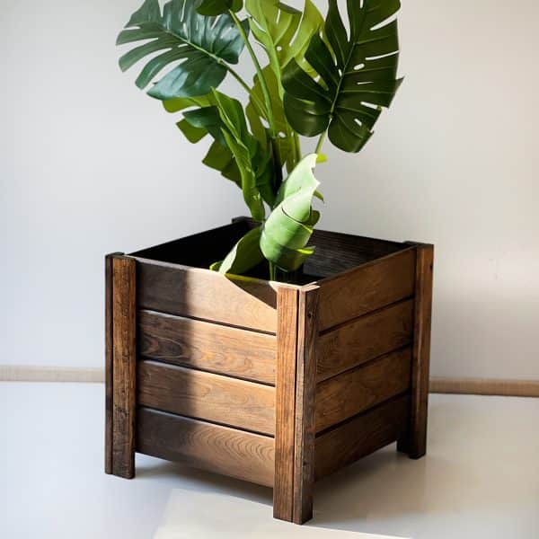 Ahşap Saksı Bahçe Dış Mekan Saksılık 2118