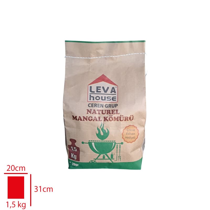 Naturel Mangal Kömürü 1,5 kg Naturel Mangal Kömürü 1,5 kg - Görsel 1