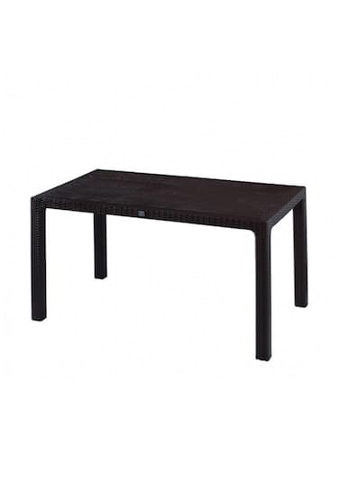 Zambak Düz Masa 90x150 cm Camsız Kahverengi Zambak Düz Masa 90x150 cm Camsız Kahverengi - Görsel 1