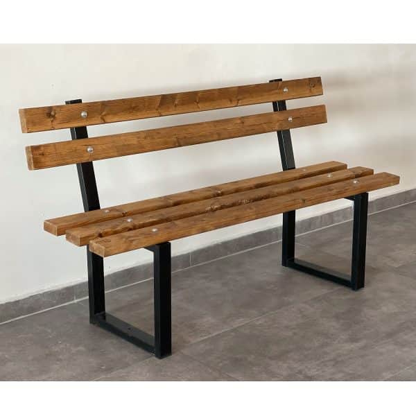 Bahçe Bankı Ahşap Bank Dış Mekan 145 cm Koltuk 2002