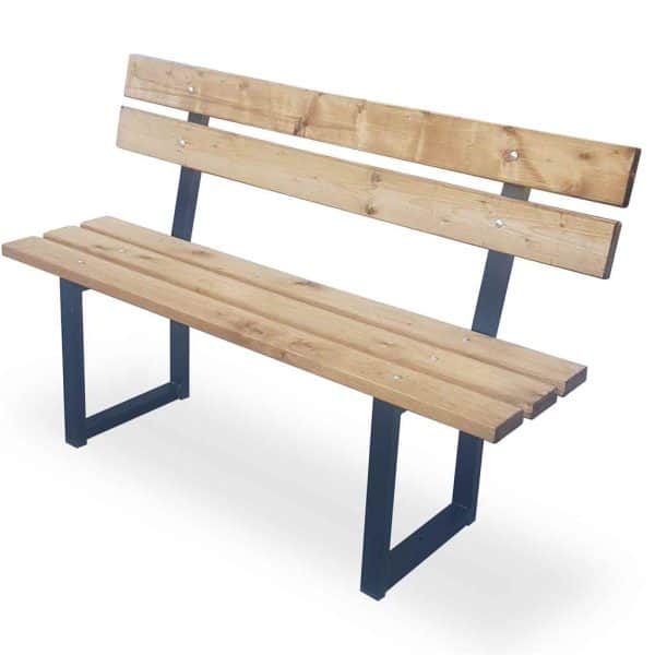Bahçe Bankı Ahşap Bank Dış Mekan 145 cm Koltuk 2002