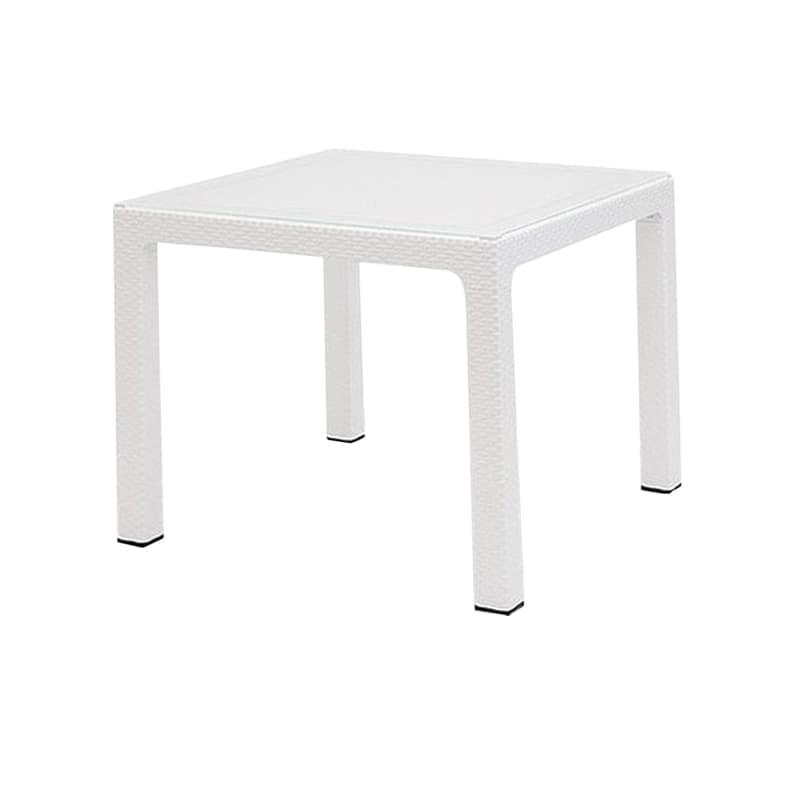 Regnum Rattan Masa 90x90 cm Camlı Antrasit Kahve Cappuccino Regnum Rattan Masa 90x90 cm Camlı Antrasit Kahve Cappuccino - Görsel 1
