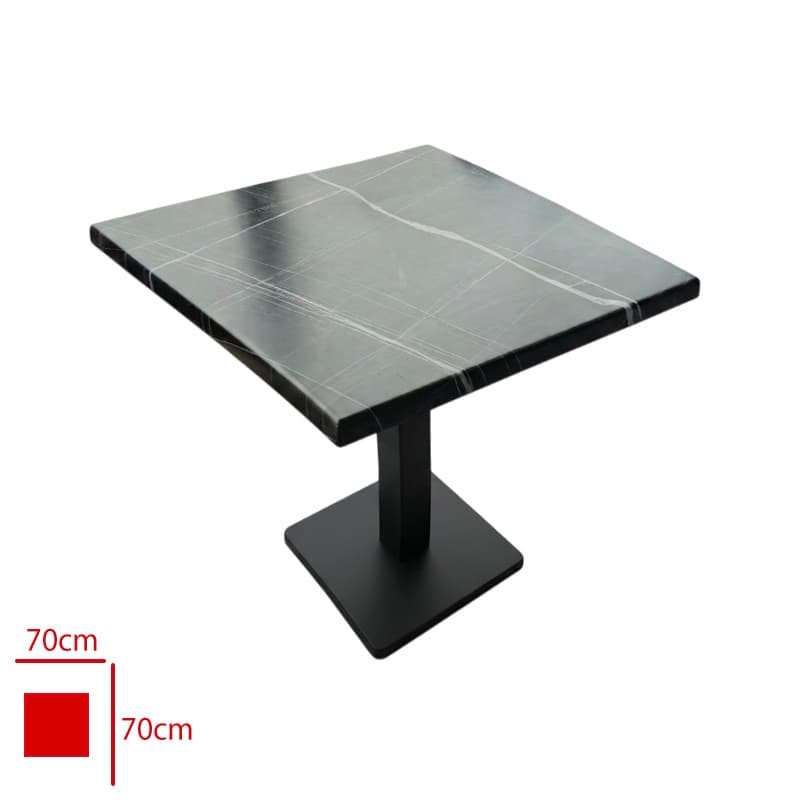 70x70 cm Verzalit Masa Demir Ayak Dahil 70x70 cm Verzalit Masa Demir Ayak Dahil - Görsel 1
