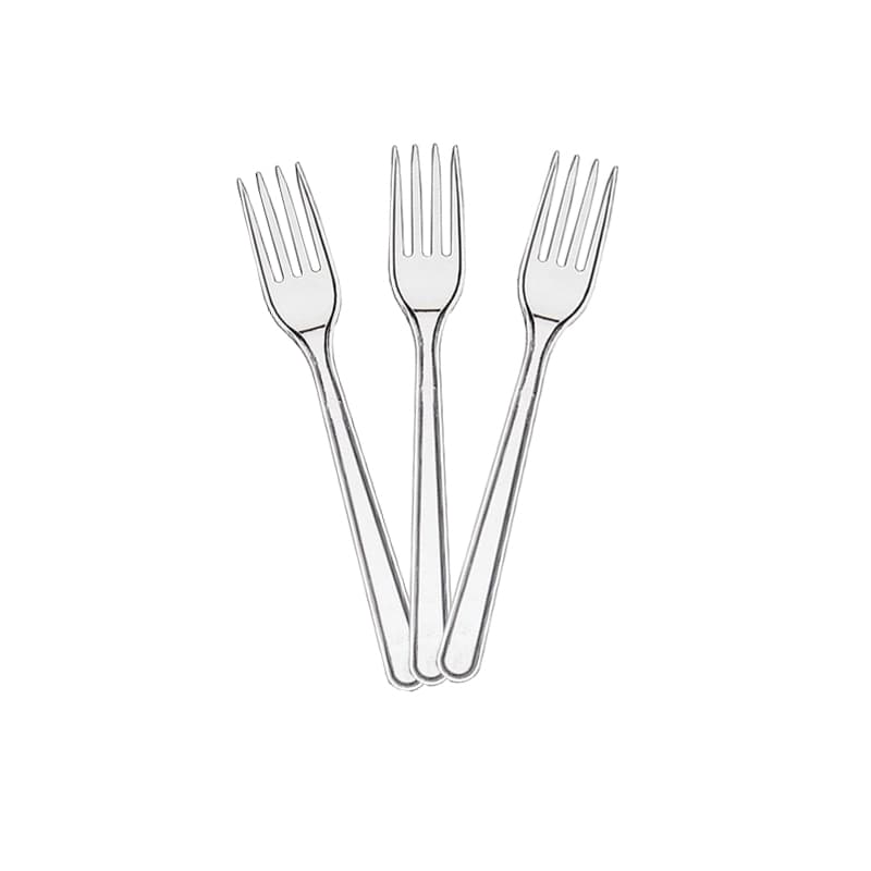 Büyük Plastik Çatal 10'lu Büyük Plastik Çatal 10'lu - Görsel 1