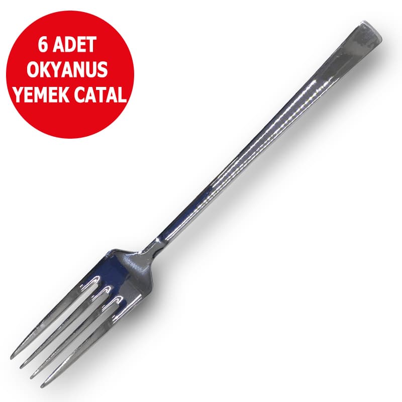 Okyanus Yemek Çatalı 6'lı Kartelalı Okyanus Yemek Çatalı 6'lı Kartelalı - Görsel 1