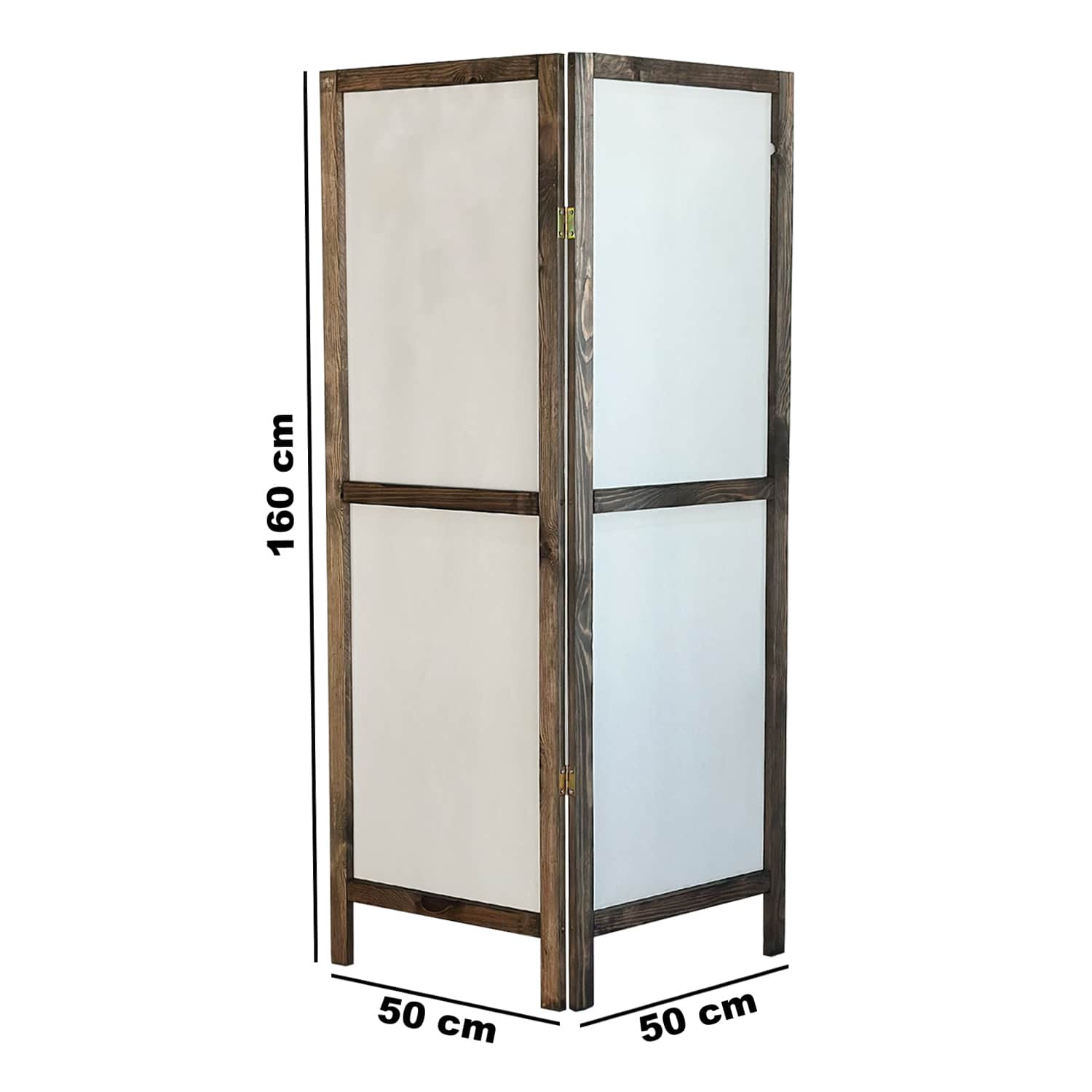 Ahşap 2 Kanat Paravan Panel Oda Ayırıcı Seperatör 5214