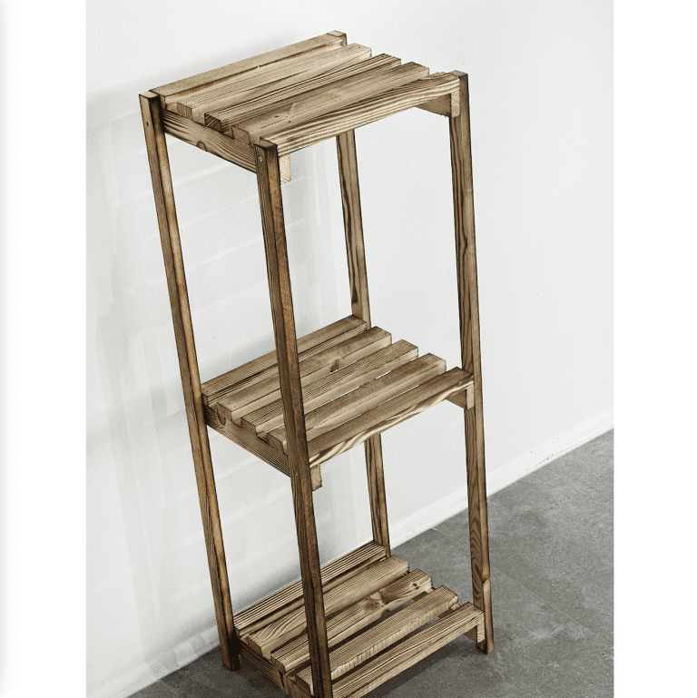 Ahşap Büyük Boy Saksılık Stand 2163