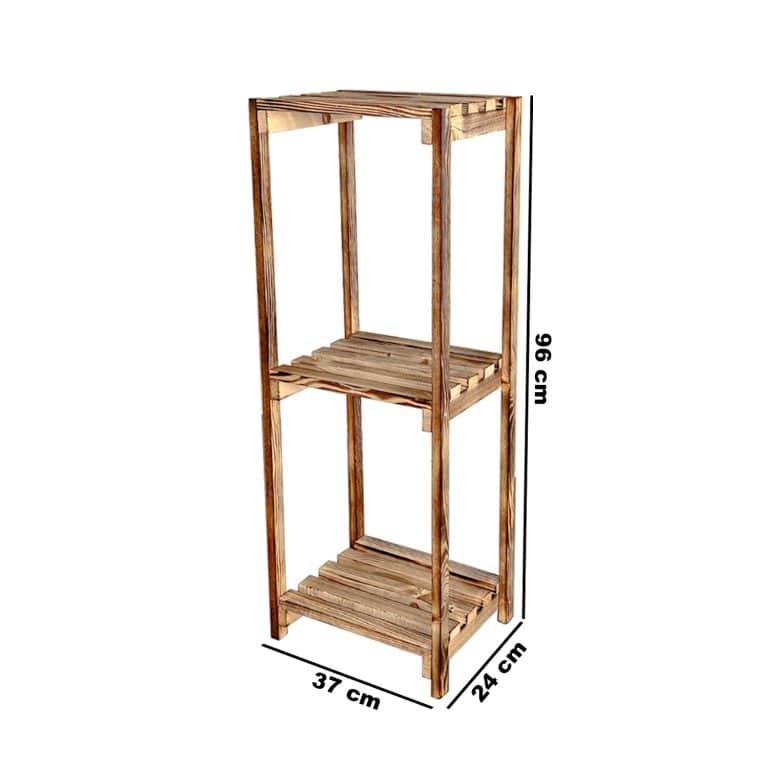 Ahşap Büyük Boy Saksılık Stand 2163