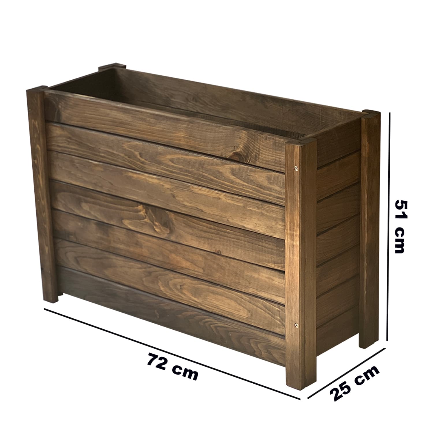 Ahşap Dış Mekan Büyük Boy Saksılık Otel Cafe Çiçek Saksısı 2057 Ahşap Dış Mekan Büyük Boy Saksılık Otel Cafe Çiçek Saksısı 2057 - Görsel 3