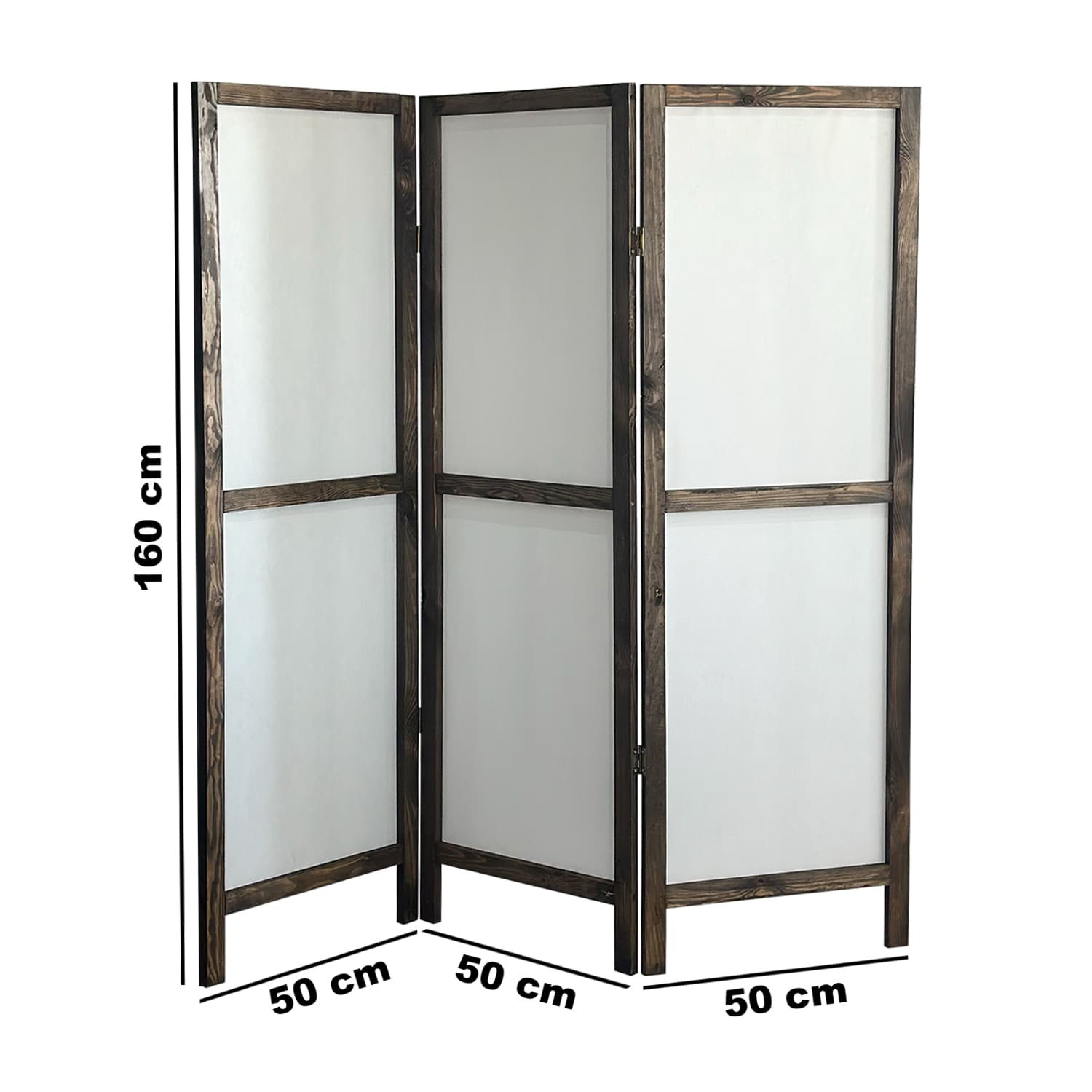 Ahşap 3 Kanat Paravan Panel  Oda Ayırıcı Seperatör 6006 Ahşap 3 Kanat Paravan Panel  Oda Ayırıcı Seperatör 6006