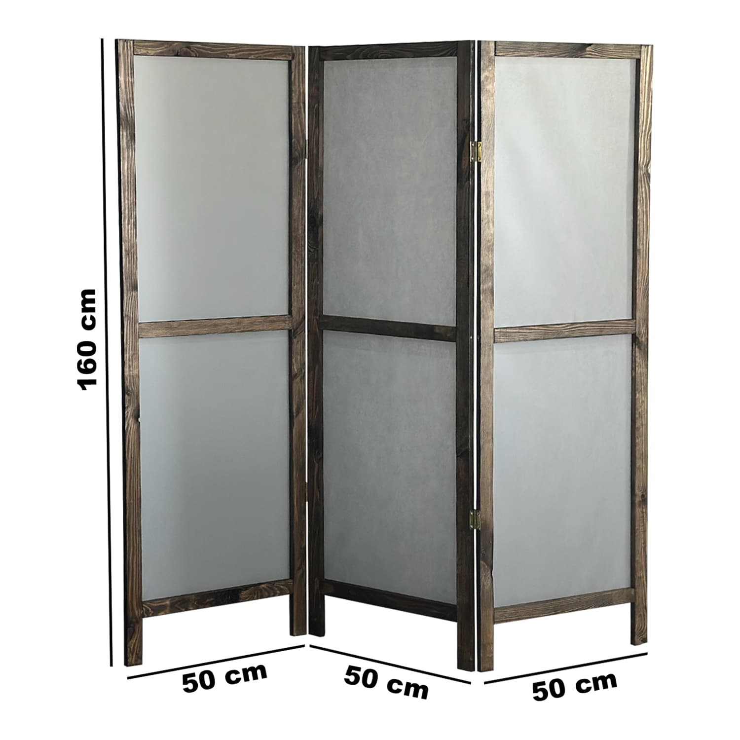 Ahşap 3 Kanat Paravan Panel Oda Ayırıcı Seperatör 5244 Ahşap 3 Kanat Paravan Panel Oda Ayırıcı Seperatör 5244