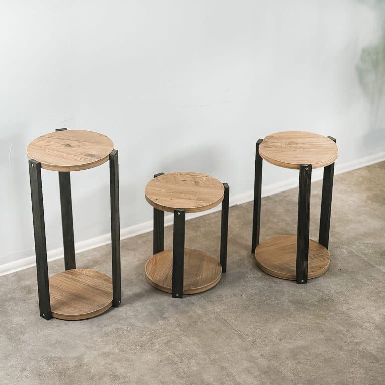 Saksı Standı 3lü Çiçek Rafı Sehpa Stand 2040 Saksı Standı 3lü Çiçek Rafı Sehpa Stand 2040 - Görsel 2