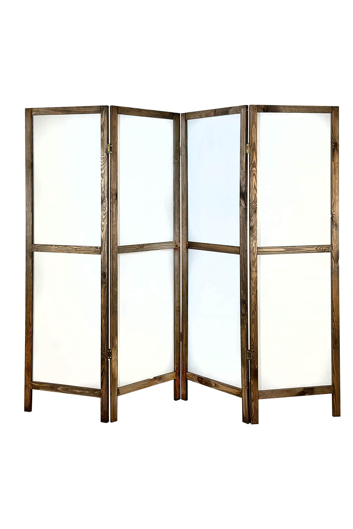 Ahşap 4 Kanat Paravan Panel Oda Ayırıcı Seperatör 5216